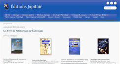 Desktop Screenshot of editionsjupitair.com